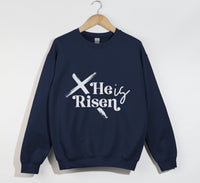 Load image into Gallery viewer, He Is Risen - Christian Sweatshirt
