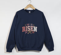Load image into Gallery viewer, He Is Risen - Easter Christian Sweatshirt
