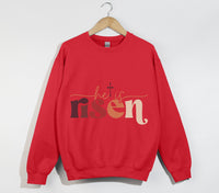Load image into Gallery viewer, He Is Risen - Christian Sweatshirt

