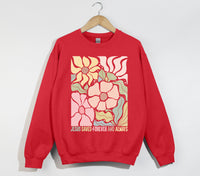Load image into Gallery viewer, Jesus Saves, Forever And Always - Christian Sweatshirt
