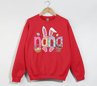 Load image into Gallery viewer, Easter Nana - Bunny Sweatshirt
