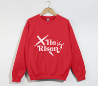 Load image into Gallery viewer, He Is Risen - Christian Sweatshirt
