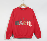 Load image into Gallery viewer, He Is Risen - Christian Sweatshirt
