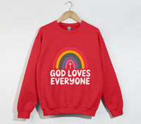 Load image into Gallery viewer, God Loves Everyone - Christian Sweatshirt
