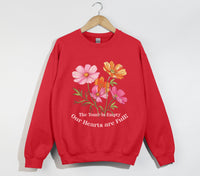 Load image into Gallery viewer, The Tomb Is Empty, Our Hearts Are Full - Christian Easter Sweatshirt