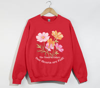 Load image into Gallery viewer, The Tomb Is Empty, Our Hearts Are Full - Christian Easter Sweatshirt