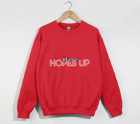 Load image into Gallery viewer, Get Your Hopes Up - Christian Sweatshirt
