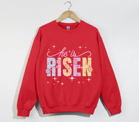 Load image into Gallery viewer, He Is Risen - Christian Sweatshirt
