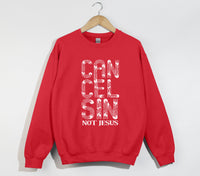 Load image into Gallery viewer, Cancel Sin Not Jesus - Christian Sweatshirt