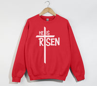 Load image into Gallery viewer, He Is Risen - Christian Sweatshirt
