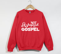 Load image into Gallery viewer, Not Ashamed Of The Gospel - Christian Sweatshirt
