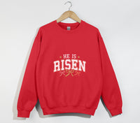 Load image into Gallery viewer, He Is Risen - Easter Christian Sweatshirt
