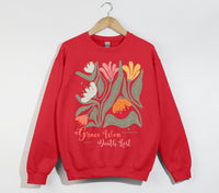 Load image into Gallery viewer, Grace Won, Death Lost - Christian Easter Sweatshirt
