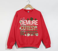 Load image into Gallery viewer, Very Demure, Very Cutesy, Very Blessed - Christian Sweatshirt
