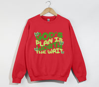 Load image into Gallery viewer, God&#39;s Plan Is Worth The Wait - Christian Sweatshirt

