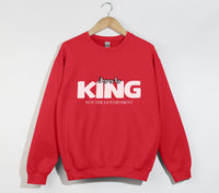 Load image into Gallery viewer, Jesus Is King Not The Government - Christian Sweatshirt
