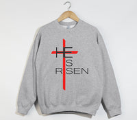 Load image into Gallery viewer, He Is Risen - Christian Sweatshirt
