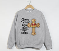Load image into Gallery viewer, King Of Kings, Lord Of Lords - Christian Sweatshirt
