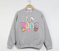 Load image into Gallery viewer, Easter Nana - Bunny Sweatshirt
