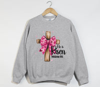 Load image into Gallery viewer, He Is Risen - Christian Sweatshirt
