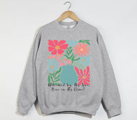 Load image into Gallery viewer, Redeemed By His Love, Alive In His Grace - Christian Sweatshirt