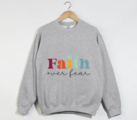 Load image into Gallery viewer, Faith Over Fear - Christian Sweatshirt
