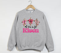 Load image into Gallery viewer, He Is Risen - Christian Sweatshirt
