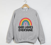 Load image into Gallery viewer, God Loves Everyone - Christian Sweatshirt
