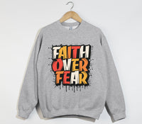 Load image into Gallery viewer, Faith Over Fear -  Christian Sweatshirt
