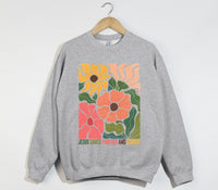Load image into Gallery viewer, Jesus Saves, Forever And Always - Christian Sweatshirt
