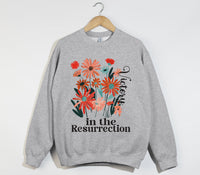 Load image into Gallery viewer, Victory In The Resurrection - Christian Sweatshirt
