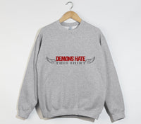 Load image into Gallery viewer, Demons Hate This Shirt  - Christian Sweatshirt