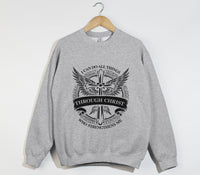Load image into Gallery viewer, I Can Do All Things Through Christ Who Strengthens Me - Christian Sweatshirt
