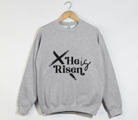 Load image into Gallery viewer, He Is Risen - Christian Sweatshirt
