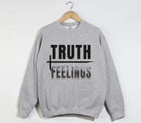 Load image into Gallery viewer, Truth Over Feelings - Christian Sweatshirt
