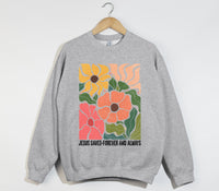 Load image into Gallery viewer, Jesus Saves, Forever And Always - Christian Sweatshirt

