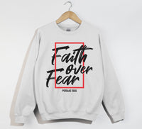 Load image into Gallery viewer, Faith Over Fear -  Christian Sweatshirt
