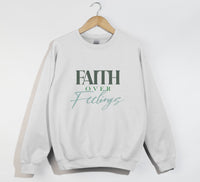 Load image into Gallery viewer, Faith Over Feelings - Christian Sweatshirt
