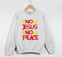 Load image into Gallery viewer, No Jesus, No Peace - Christian Sweatshirt
