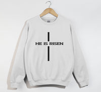 Load image into Gallery viewer, He Is Risen - Christian Sweatshirt
