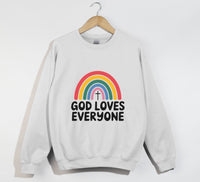 Load image into Gallery viewer, God Loves Everyone - Christian Sweatshirt

