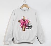 Load image into Gallery viewer, He Is Risen - Christian Sweatshirt
