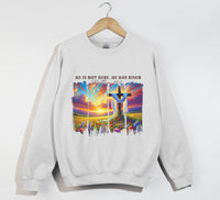 Load image into Gallery viewer, He Is Not Here, He Has Risen - Easter Sweatshirt
