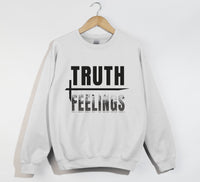 Load image into Gallery viewer, Truth Over Feelings - Christian Sweatshirt
