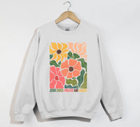 Load image into Gallery viewer, Jesus Saves, Forever And Always - Christian Sweatshirt
