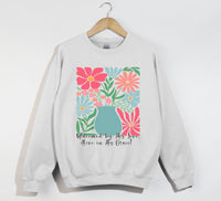 Load image into Gallery viewer, Redeemed By His Love, Alive In His Grace - Christian Sweatshirt