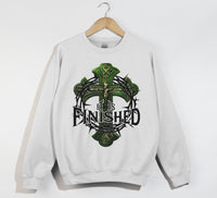Load image into Gallery viewer, It Is Finished - Christian Sweatshirt
