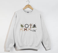 Load image into Gallery viewer, A Lot Can Happen In 3 Days, He Is Risen - Easter Sweatshirt
