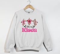 Load image into Gallery viewer, He Is Risen - Christian Sweatshirt
