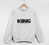 Load image into Gallery viewer, Jesus Is King Not The Government - Christian Sweatshirt
